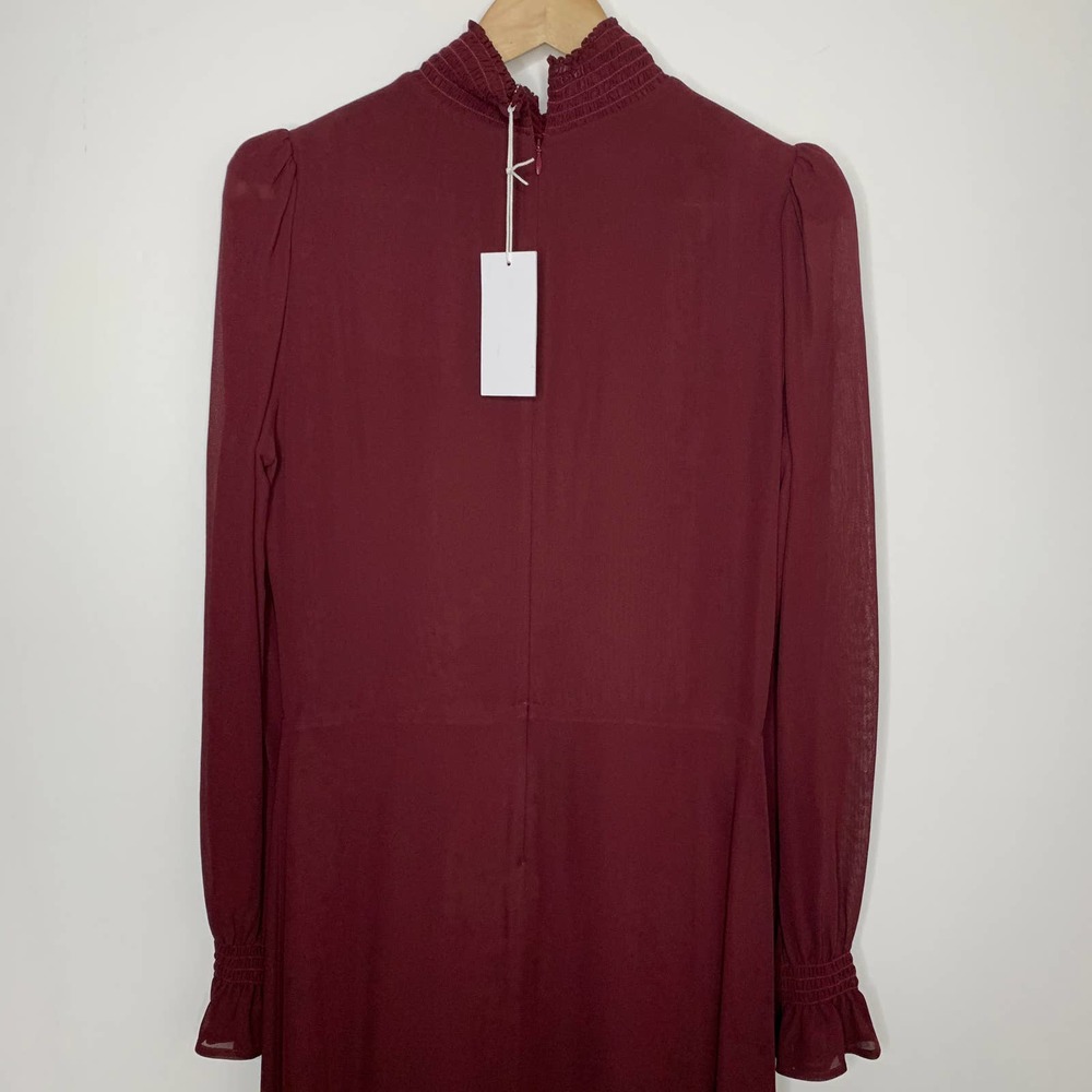 Reformation Burgundy Midi Dress - Picture 14 of 16